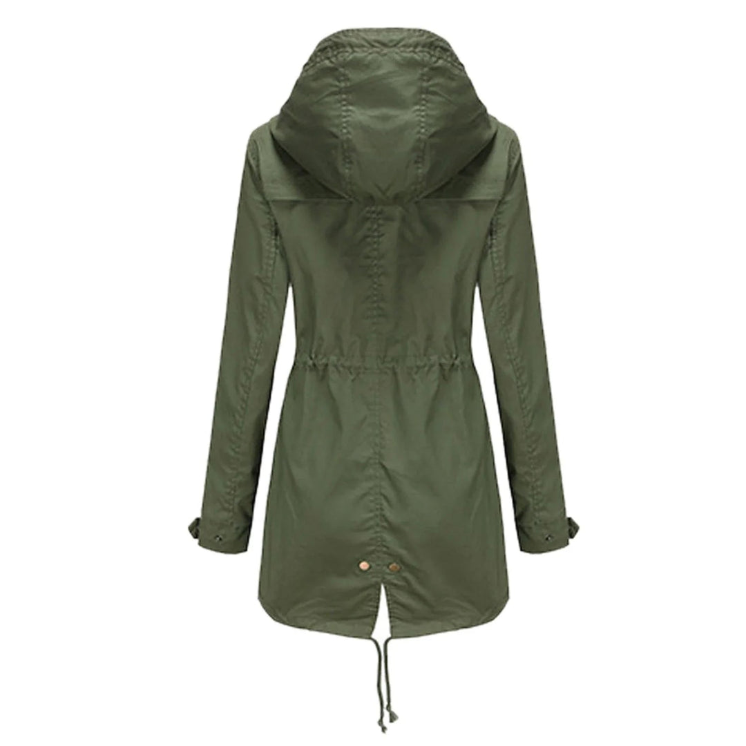 Damen Klassisch Draußen Regenjacke | Wasserdicht
