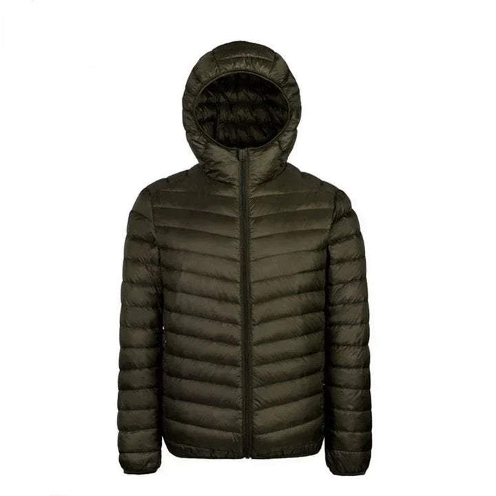 Daunen Jacke mit Kapuze für Herren | Zeitlos