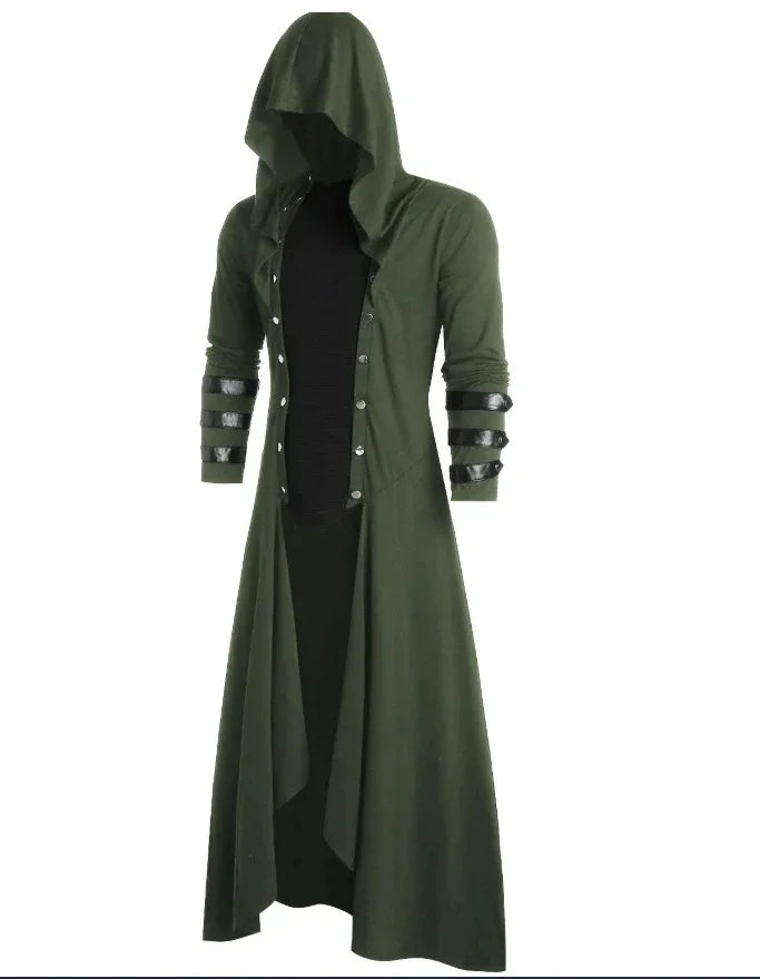 Herren Lange Gothic Jacke | Langarm