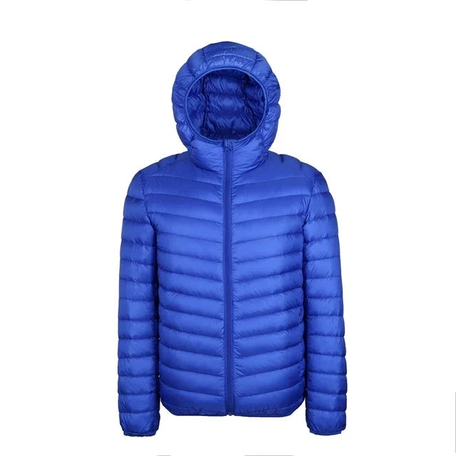 Daunen Jacke mit Kapuze für Herren | Zeitlos