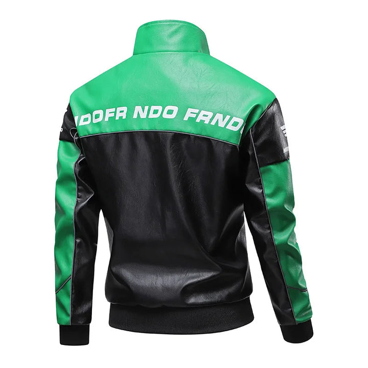 Bedrukte Bomberjacke für Herren | Modern