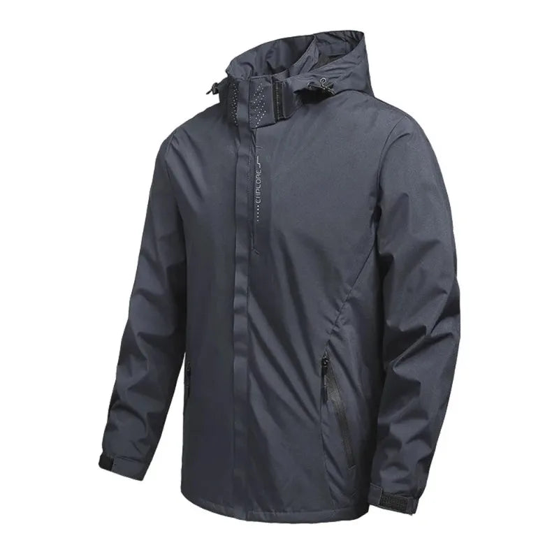 Herren Winddichte Softshell Jacke mit Kapuze für Outdoor | Vielseitig