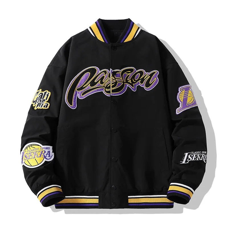 Einzigartige College Jacke im Baseball-Stil für Herren | Modisch