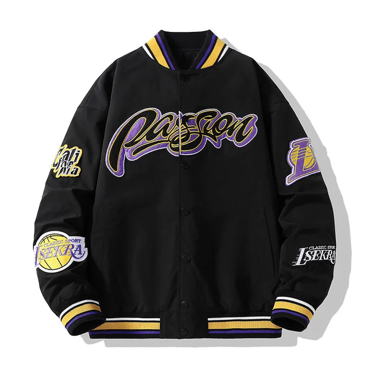 Einzigartige College Jacke im Baseball-Stil für Herren | Modisch