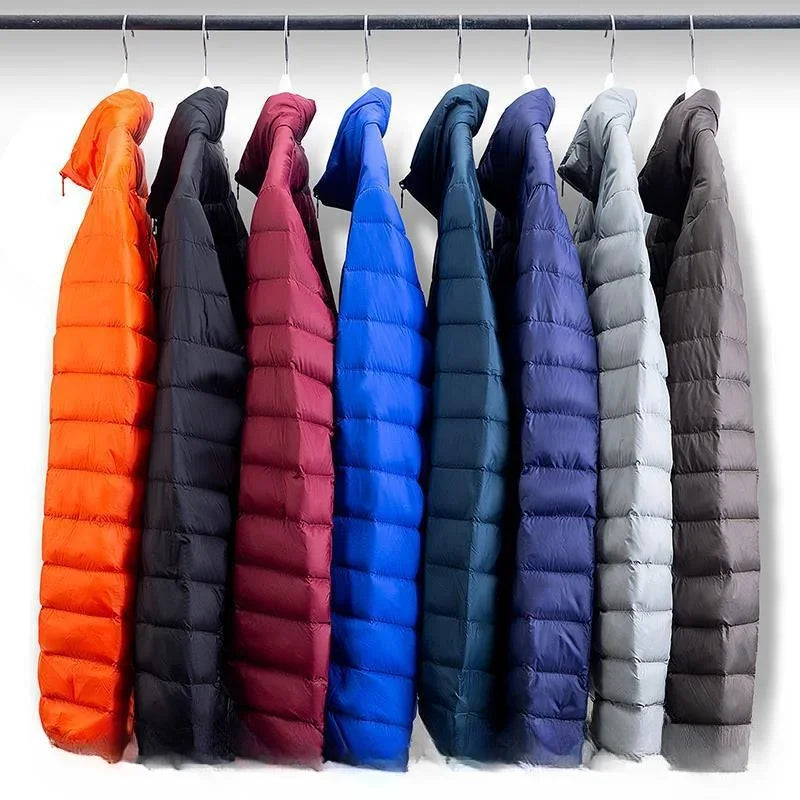 Warme Fleece Steppjacke für Herren | Lässig