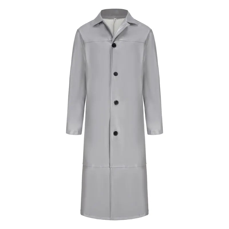 Herren-Trench Windbreaker Lang Mantel | Schmal geschnitten