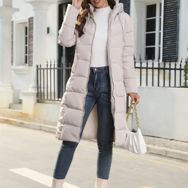 Winterjacke mit Kapuze für Damen | Praktisch