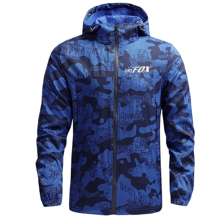 Regenjacke mit Kapuze für Herren | Für Radfahrer