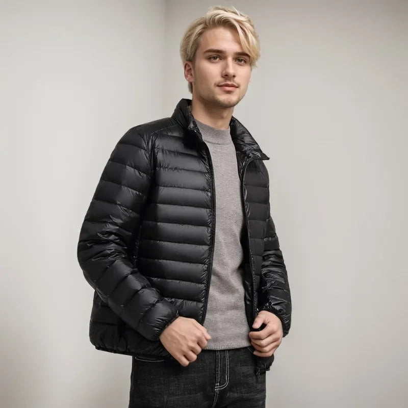 Lässig Herren Daunen Jacke | Praktisch