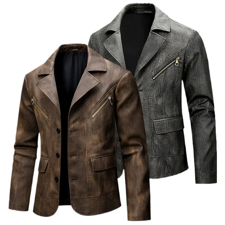 Herren Einreiher Trench Coat | Schmal geschnitten