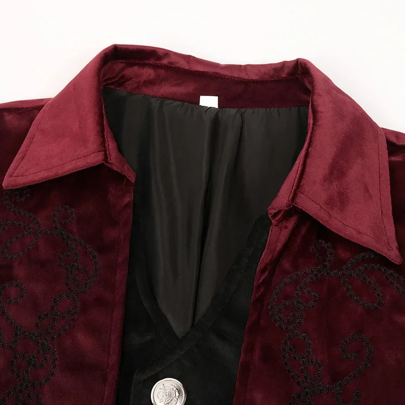 Herren Gothic Jacke | Weinlese