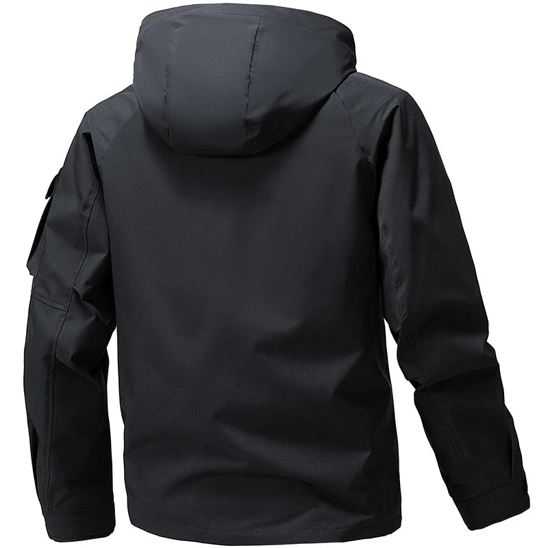 Strapazierfähige Softshell Jacke für Herren | Mit Kapuze