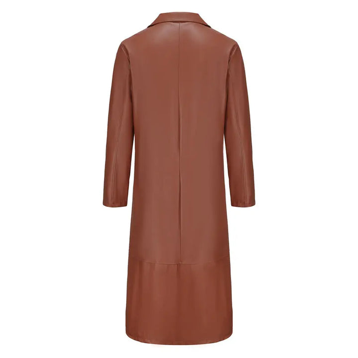 Herren-Trench Windbreaker Lang Mantel | Schmal geschnitten