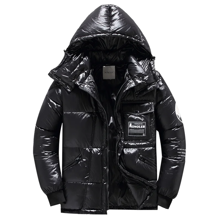 Daunen Jacke Warm Winter für Herren | Kapuze