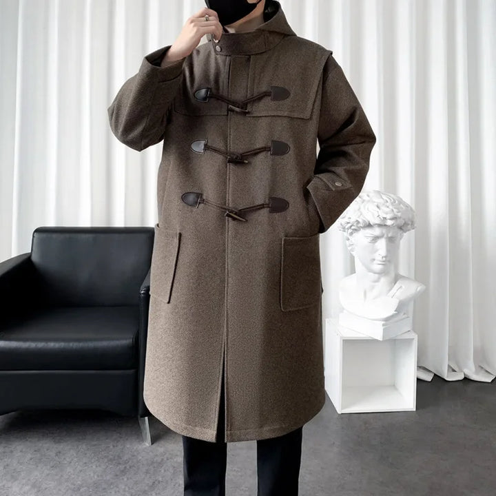 Woll Jacke Dufflecoat für Herren | Warme