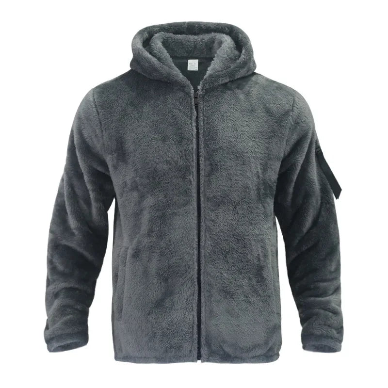 Fleece Jacke mit Reißverschluss für Herren | Moderne
