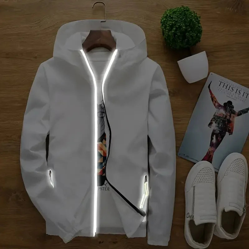 Damen Langarm Windjacke | Reißverschluss
