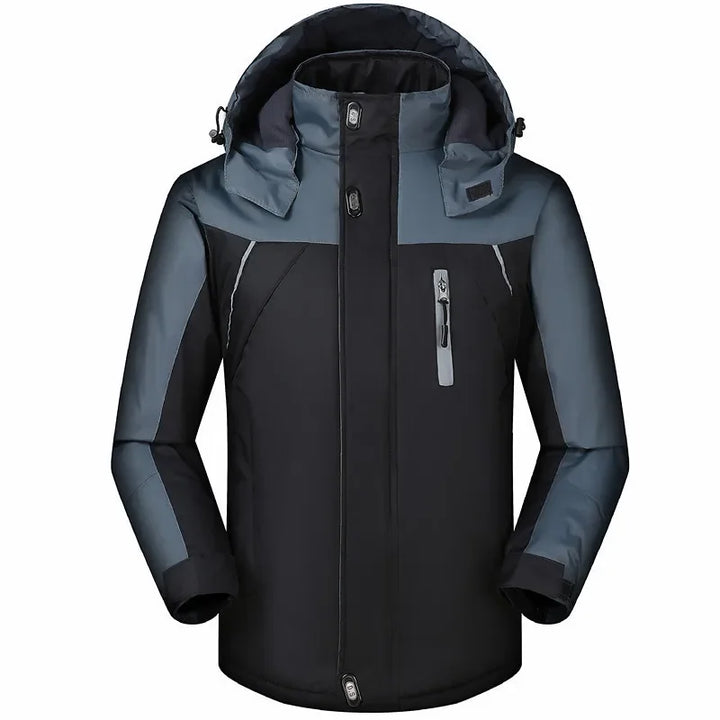 Ski Jacke mit Fleecefutter für Herren | Kapuzen
