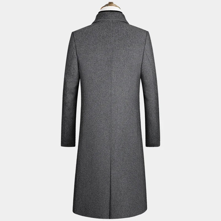 Lange Woll Jacke für Herren | Übermantel