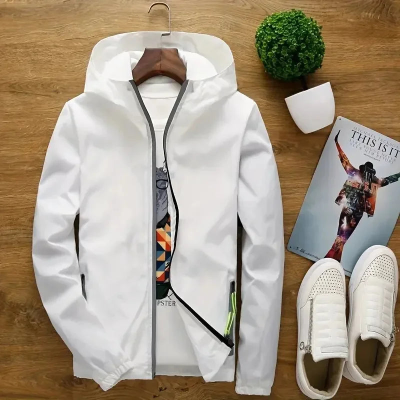 Damen Langarm Windjacke | Reißverschluss