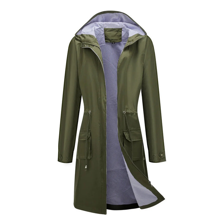 Regenjacke mit Kapuze für Damen | Herbst