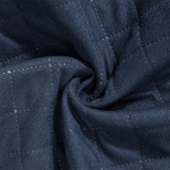 Herren Lässige Stehkragen Jacke | Gepolstert