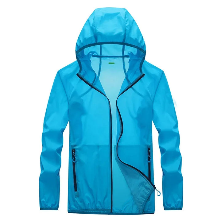 Unisex Kapuzen Windjacke | Reißverschluss