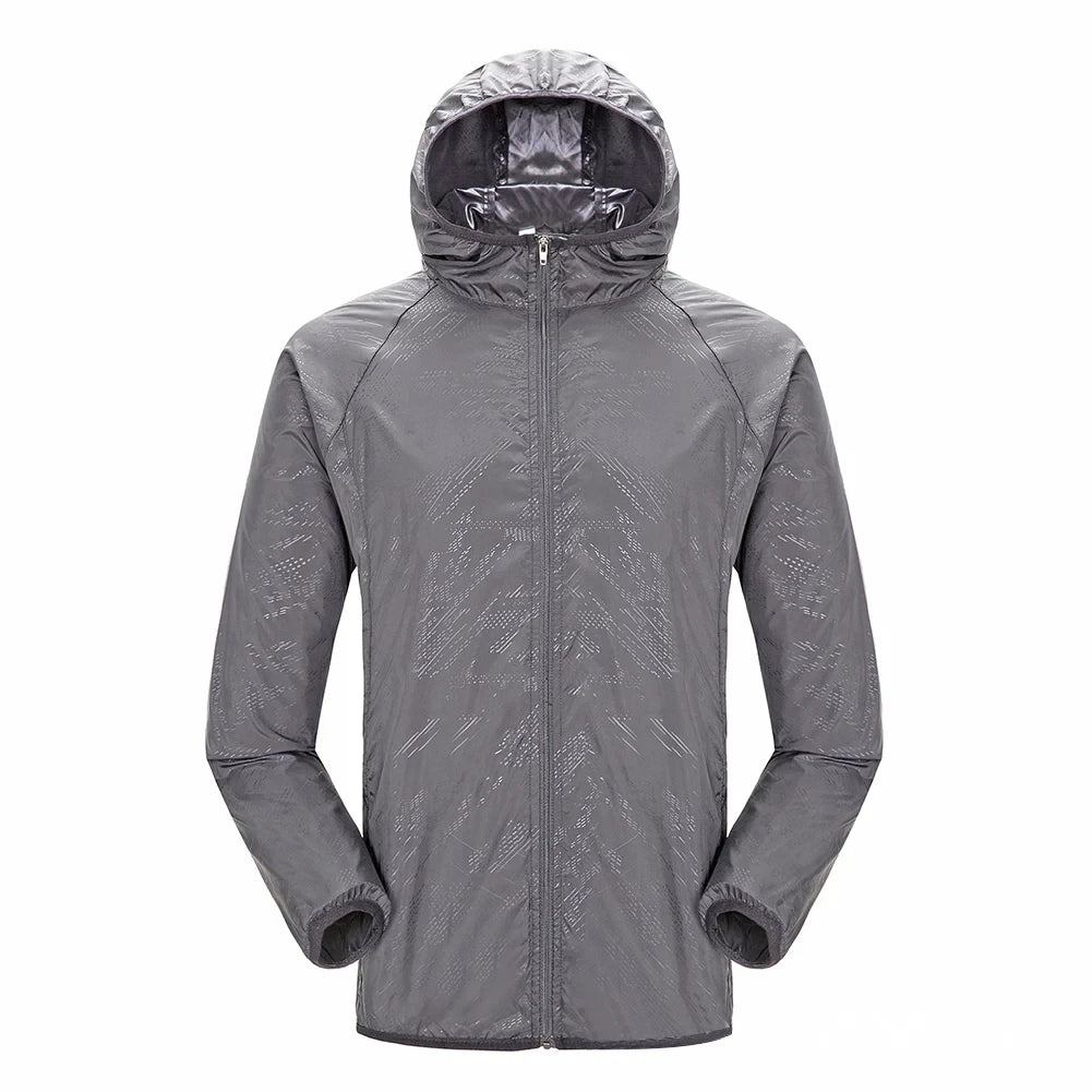 Wasserdichte Regenjacke für Herren | Lässig