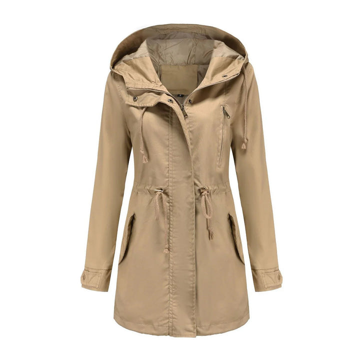 Damen Klassisch Draußen Regenjacke | Wasserdicht