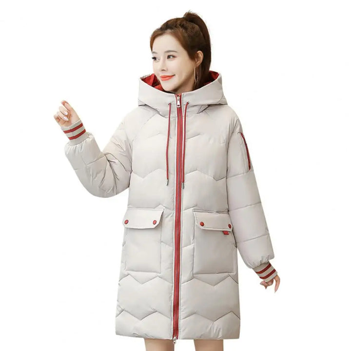 Langer Daunen Parka Damen | Bomber