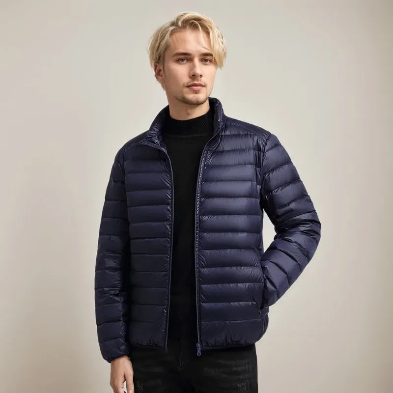 Lässig Herren Daunen Jacke | Praktisch