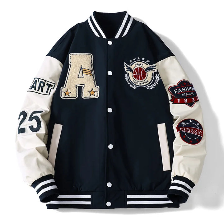 Einzigartige College Jacke im Baseball-Stil für Herren | Modisch