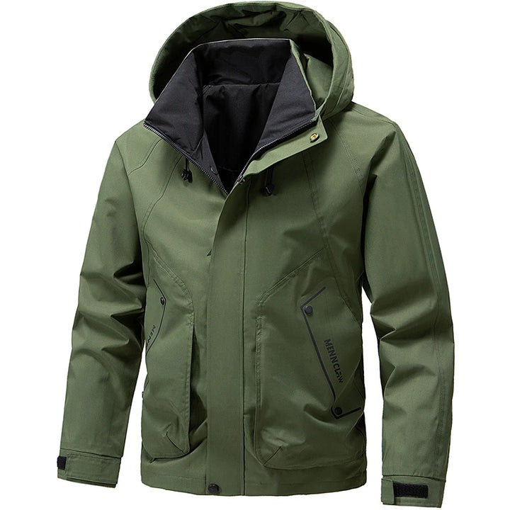 Softshell Skijacke mit Kapuze für Herren | Winddicht