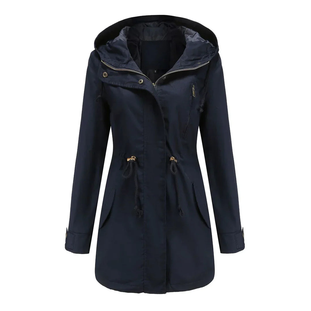 Damen Klassisch Draußen Regenjacke | Wasserdicht