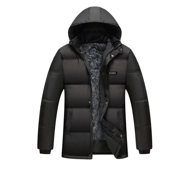 Daunen Jacke mit Kapuze für Herren | Warme