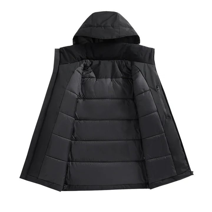 Winddichte Softshell Jacke mit Kapuze für Herren | Funktionell