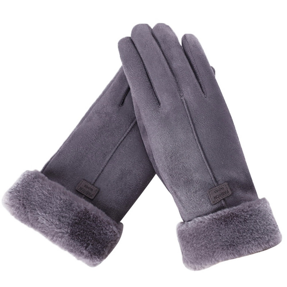 Warme winterhandschuhe für frauen