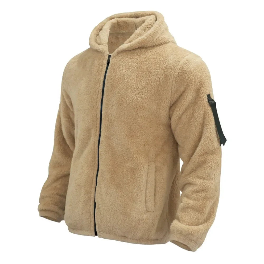 Fleece Jacke mit Reißverschluss für Herren | Moderne