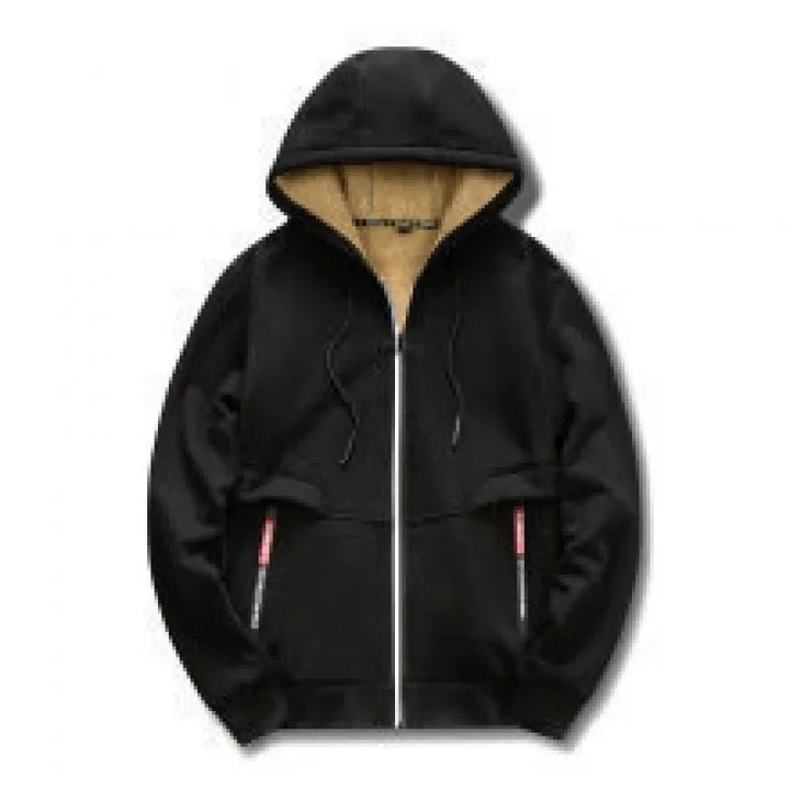 Gefütterte Fleece Steppjacke für Herren | Warme