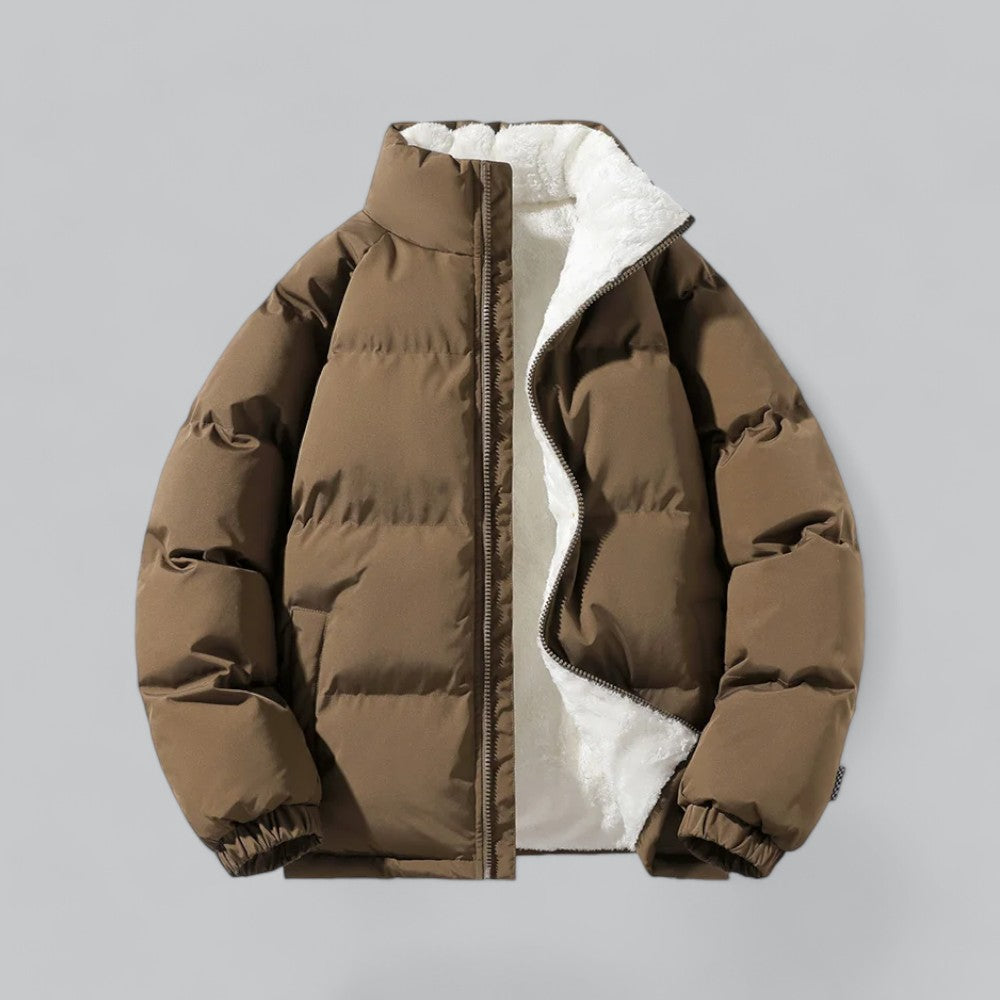 Herren Warme Winterjacke | Stehkragen