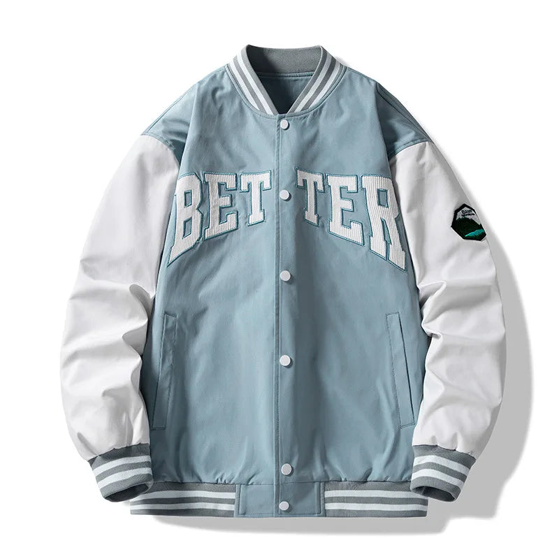 Einzigartige College Jacke im Baseball-Stil für Herren | Modisch