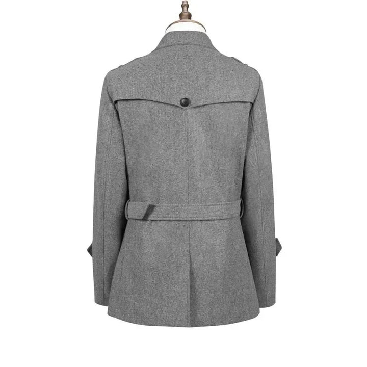 Herren-Trench Coat mit doppelter Knopfleiste | Gürtel