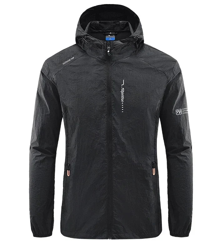 Herren Winddichte Reißverschlussjacke | Wasserdicht