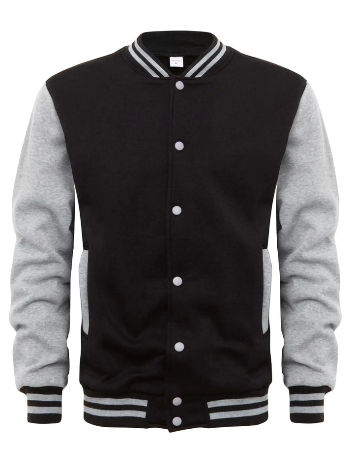 Modisch College Jacke für Herren | Schaltfläche