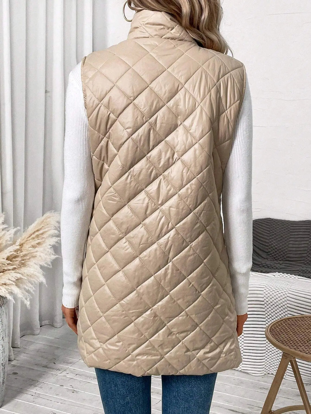 Damen Winter Warm Pufferweste | Ärmellos