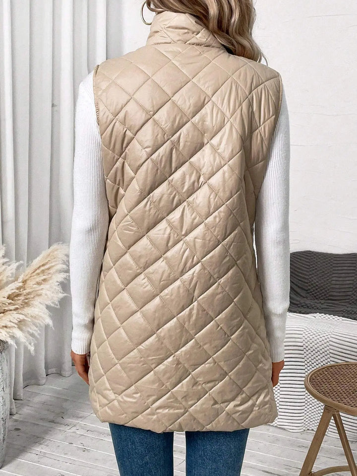 Damen Winter Warm Pufferweste | Ärmellos