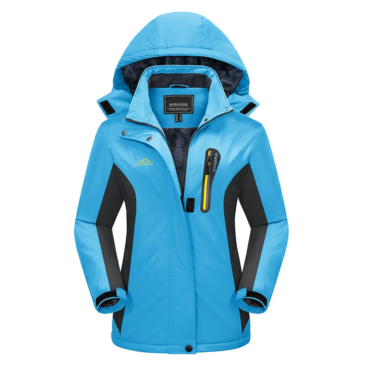 Damen-Skijacke mit Kapuze | Weite Passform
