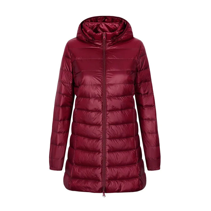 Daunen Jacke für Damen mit Kapuze | Modisch