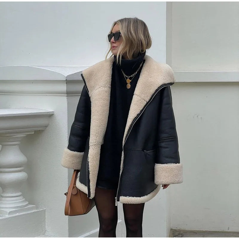 Winterjacke mit Kapuze für Damen | Lässig