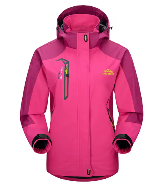 Damen Wasserdichte Draußen Jacke | Reißverschluss